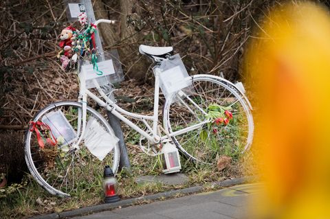Ghostbikes erinnern an die Opfer.