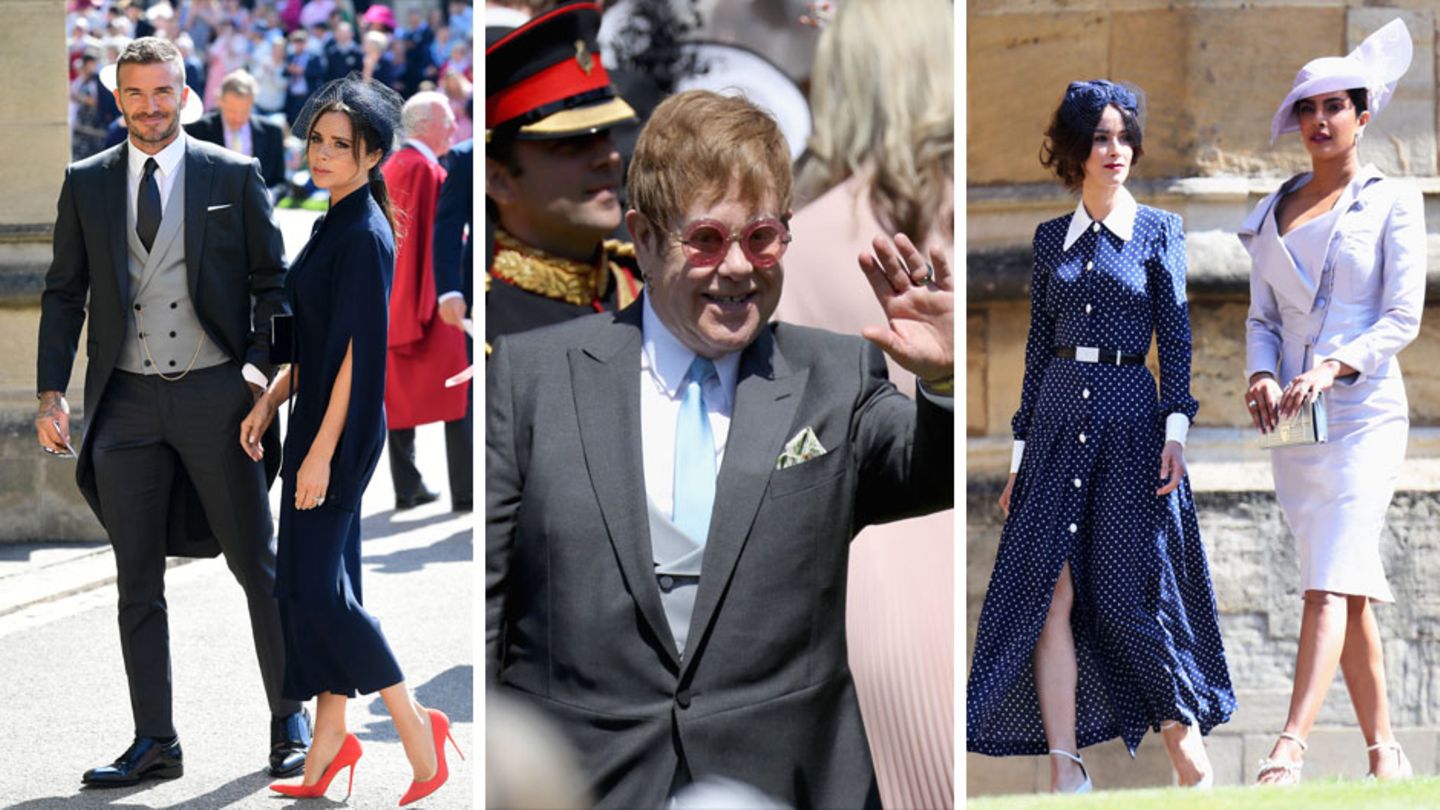 Meghan Markle Prinz Harry Hochzeit: Beckham, Elton John, Priyanka Chopra