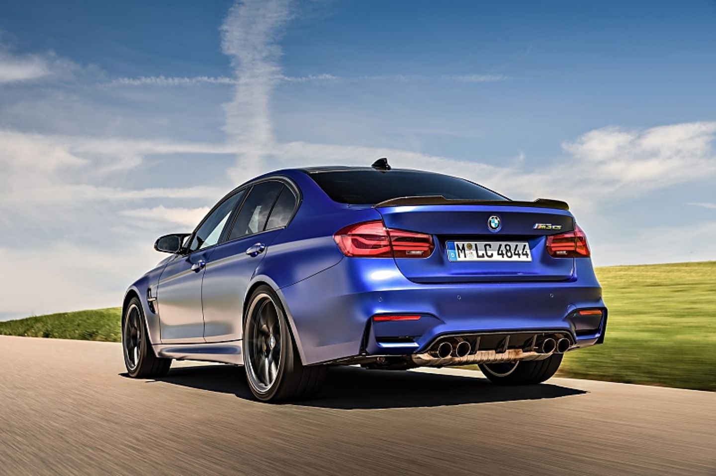 Der Heckspoiler ist aerodynamisch optimiert