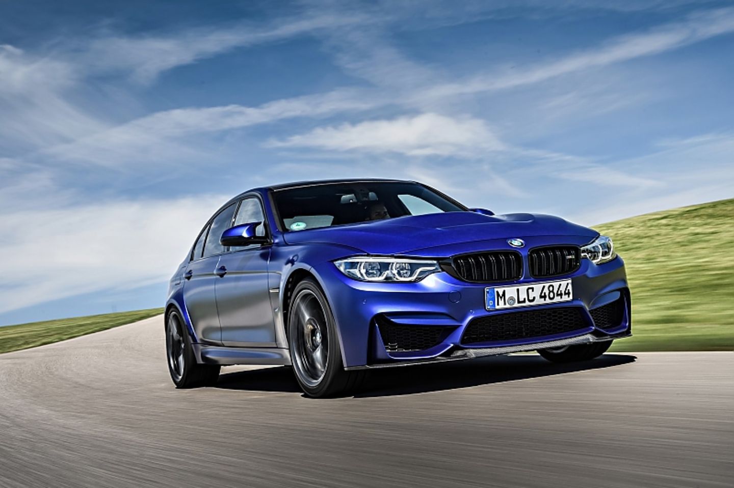 Der BMW M3 CS agiert berechenbar