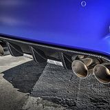 M gefällig: Vier Endrohre und ein Diffusor