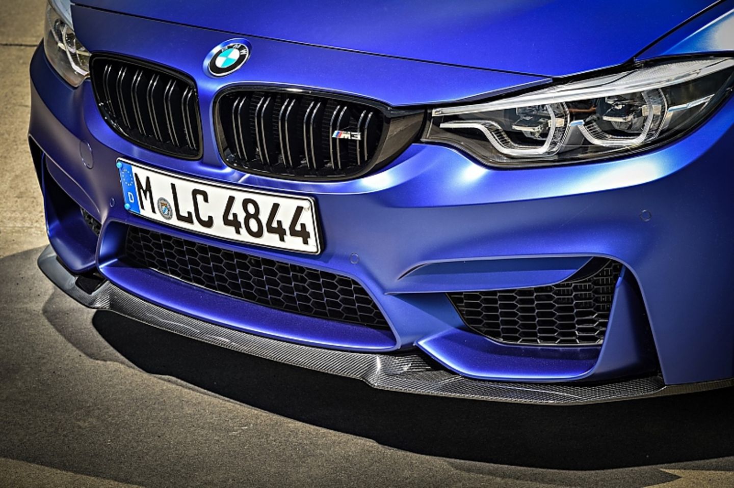 Der Frontsplitter ist Teil des aerodynamischen Konzepts