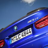 Bei 200 km/h erzeugt der BMW M3 CS mehr Abtrieb als das Modell mit dem Competition Paket