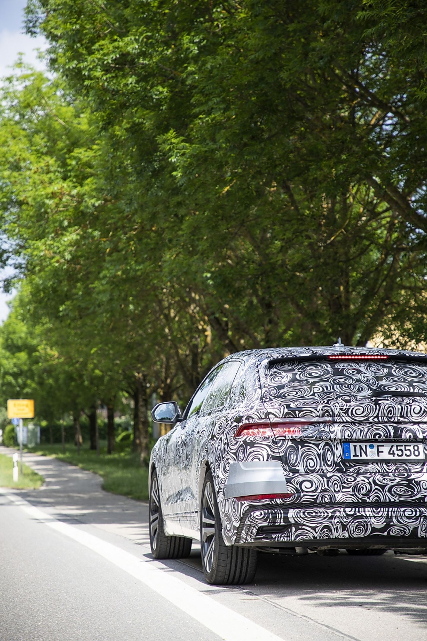 Der Audi Q8 steht auf dem MLB evo