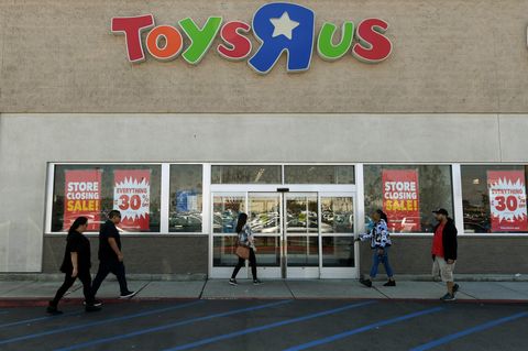 Eine Toys"R"Us-Filiale in Los Angeles, Kalifornien
