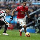 Anthony Martial, Manchester United  Für Anthony Martial (r.) lief die Saison nicht gut. Er kam unter José Mourinho nur wenig zum Einsatz und verpasste den Sprung in die französische Nationalelf.