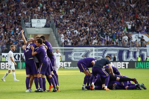 Relegation Aue Torjubel