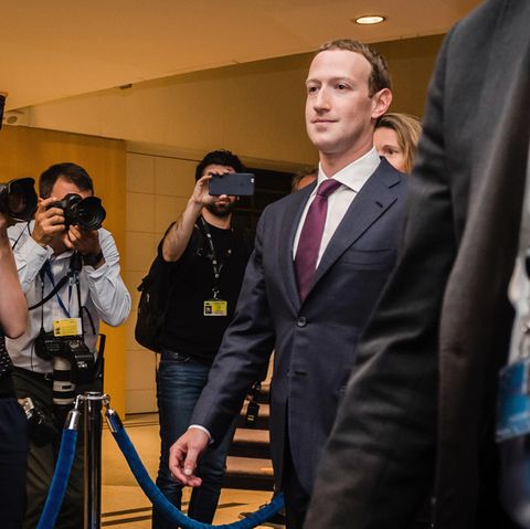 Mark Zuckerberg Facebook Anhörung