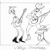 Ohne große Dissonanzen verlief der Besuch von Bundeskanzlerin Angela Merkel bei US-Präsident Donald Trump. Der Osnabrücker Karikaturist Fritz Wolf bemühte früher gern die Welt der Musik, um nicht nur das transatlantische Miteinander aufs Korn zu nehmen.