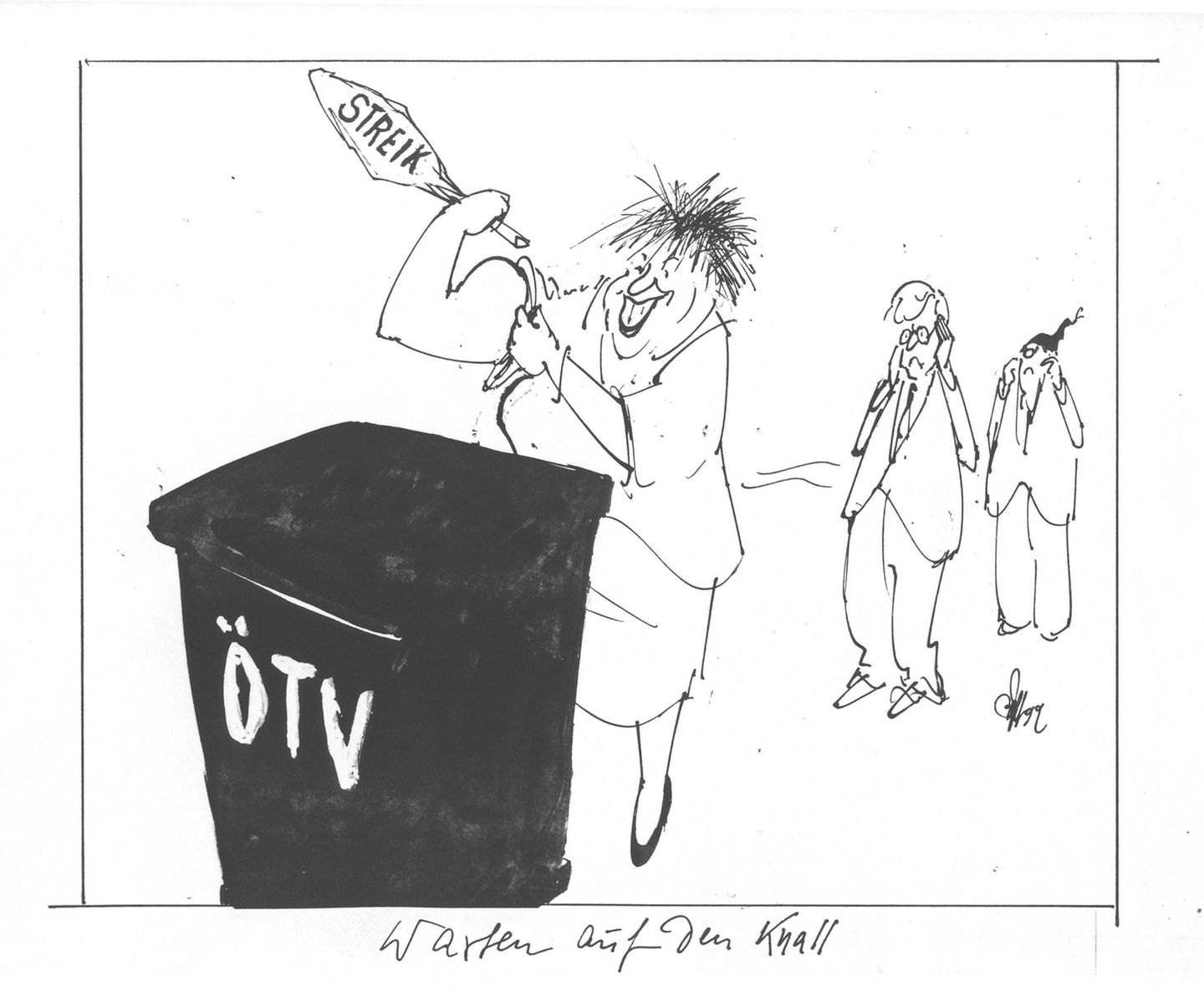 Cartoon-Ausstellung: Von Washington bis Osnabrück