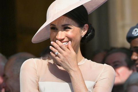 Meghan Markle, die neue Herzogin von Sussex bei der Gartenparty im Buckingham Palast