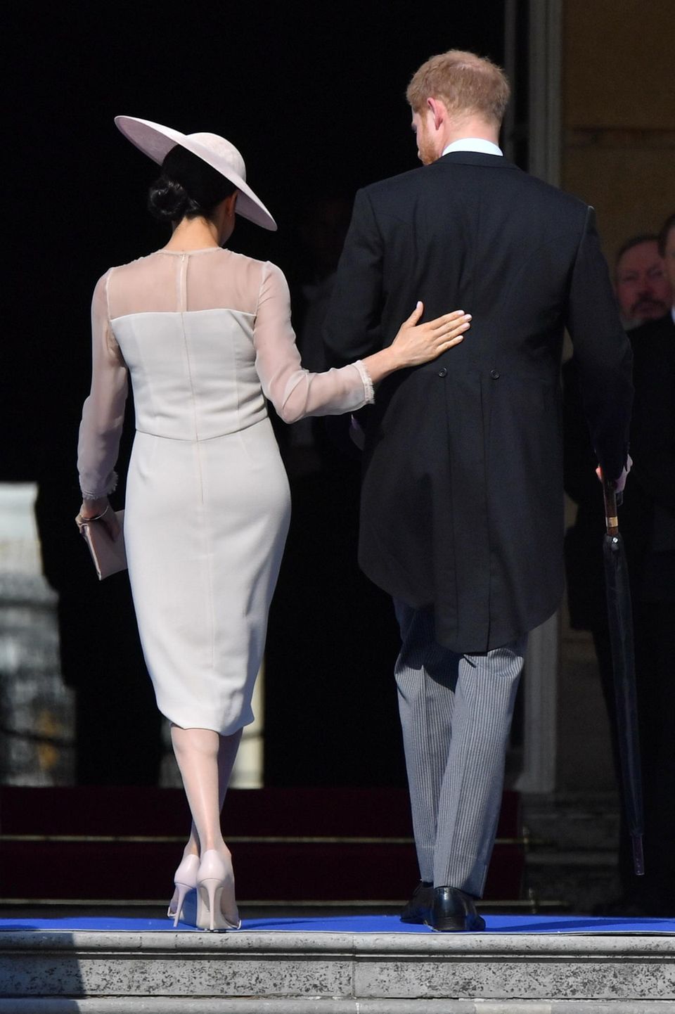 Meghan Markle und Prinz Harry Er geht vor, sie führt: Meghan Markle und Prinz Harry