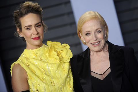 Sarah Paulson und Holland Taylor auf der Vanity Fair Oscar Party
