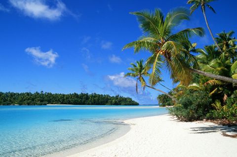 Die Meuterei auf der "Bounty" brach in der Lagune von Aitutaki aus. Wer wollte von hier aus auch schon zurück nach England?