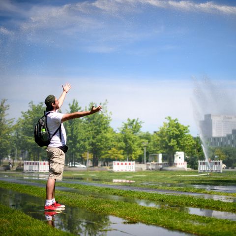 Wassersprenger in Berlin