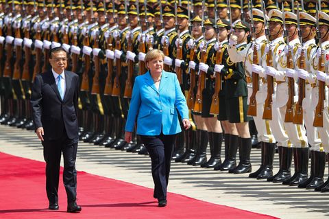 Angela Merkel mit Li Keqiang