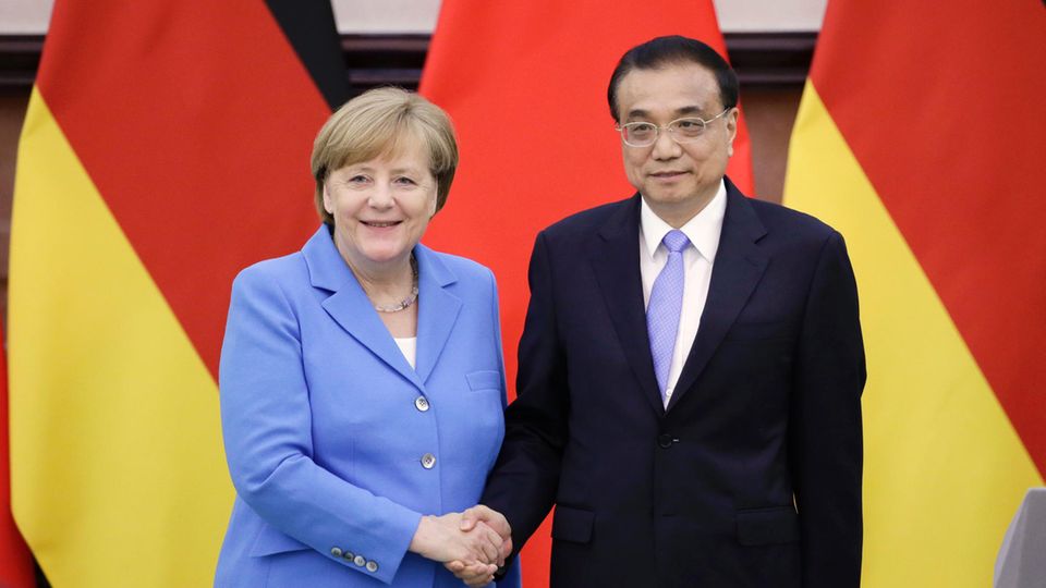 Angela Merkel und Li Keqiang Angela Merkel und Li Keqiang