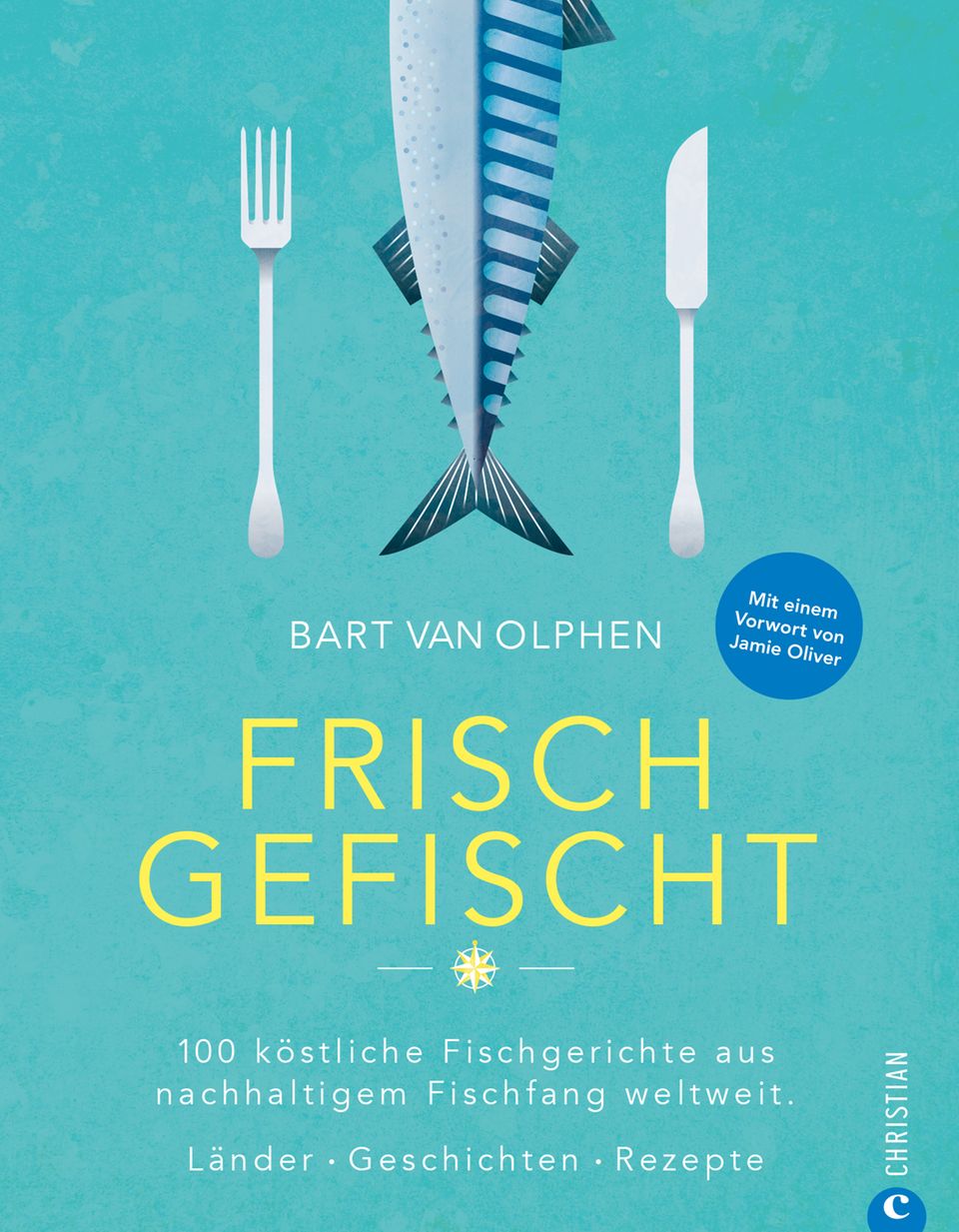 Mehr zum Thema nachhaltigen Fischfang in : "Frisch gefischt" von Bart van Olphen. Christian Verlag. 400 Seiten. 39,99 Euro.