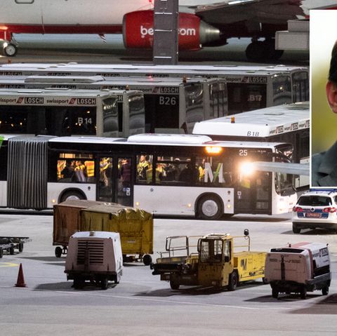 Zurück nach Afghanistan: Am Flughafen München bringt ein Bus 50 abgelehnte Asylbewerber zum Flieger nach Kabul. Eine Maßnahme, die der Vorsitzende der CSU-Landesgruppe, Alexander Dobrindt, vermutlich begrüßt, der in Deutschland ja eine angebliche "Anti-Abschiebungs-Industrie" am Werk sieht
