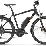 Nummer fünf im Ranking ist das Stevens E-Lavena. Note Gut (2,0). Das E-Lavena holte mit 87 Kilometern die größte Reichweite heraus, dafür hatten die stärkeren Unterstützungen nicht die gewünschte Power. Das Standard-Problem: Viel Drehmoment beim Beschleunigen kostet auch viel Strom. Kosten 2800 Euro.