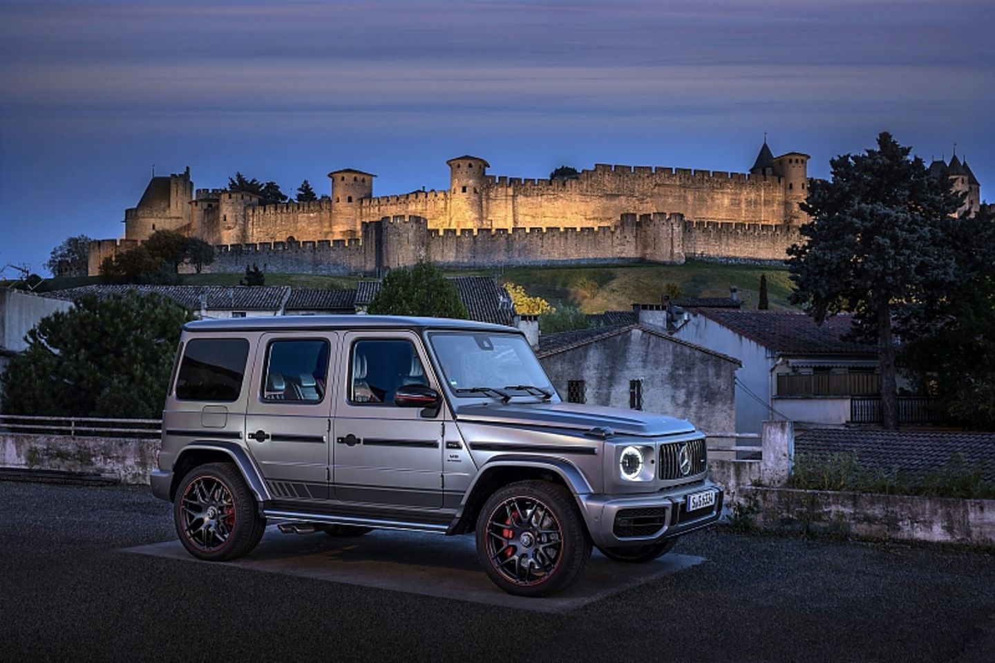 Der Mercedes-AMG G 63 ist 4,87 Meter lang