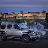 Der Mercedes-AMG G 63 ist 4,87 Meter lang