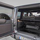 Traditionell ist die Kofferraumtür seitlich angeschlagen