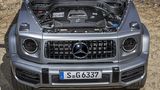 Der Motor im Mercedes-AMG G 63 leitet 585 PS