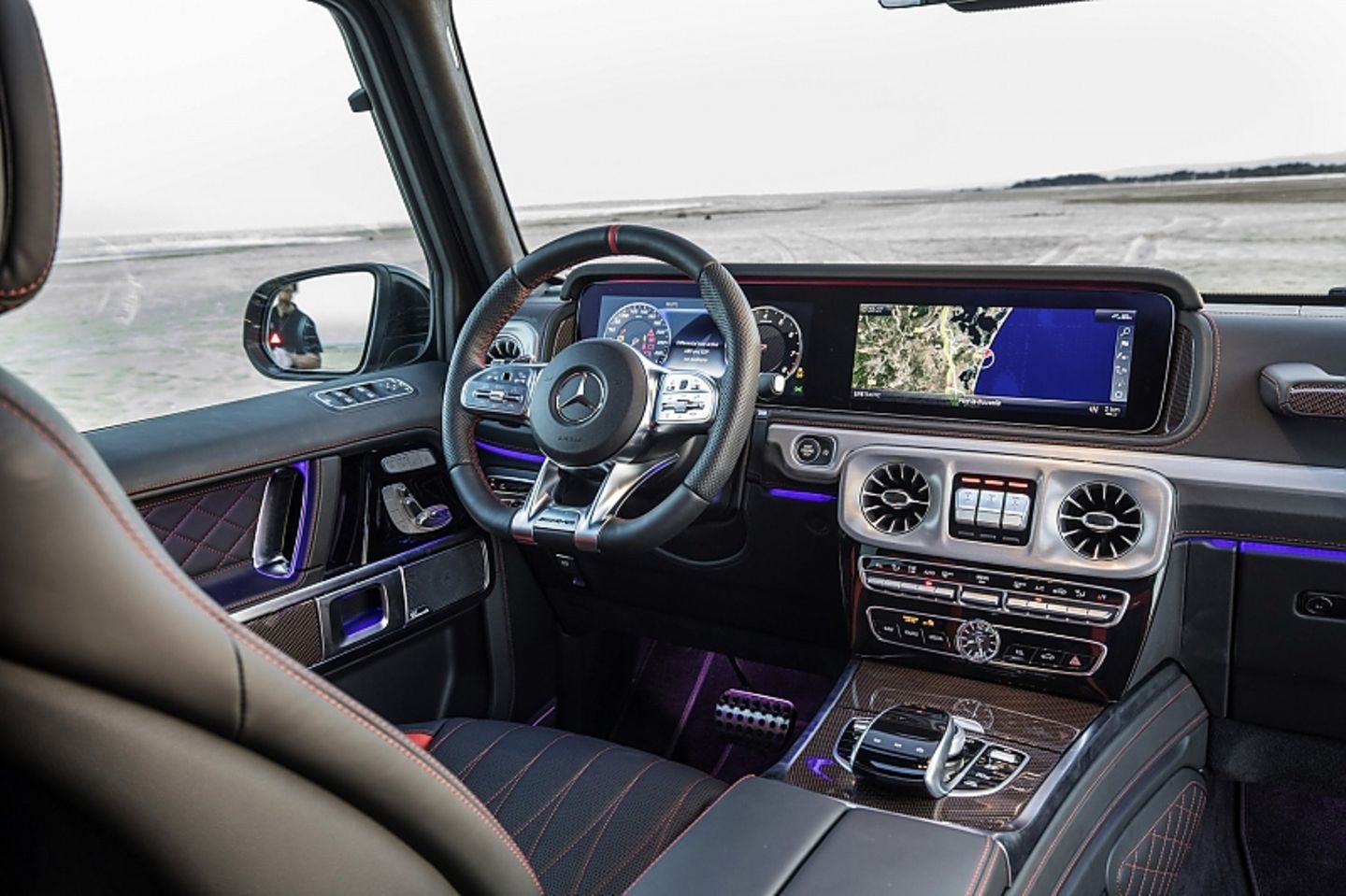 Die Kommandozentrale des Mercedes-AMG G 63