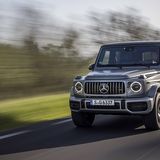 Auf guten Straßen geht es mit dem Mercedes-AMG G 63