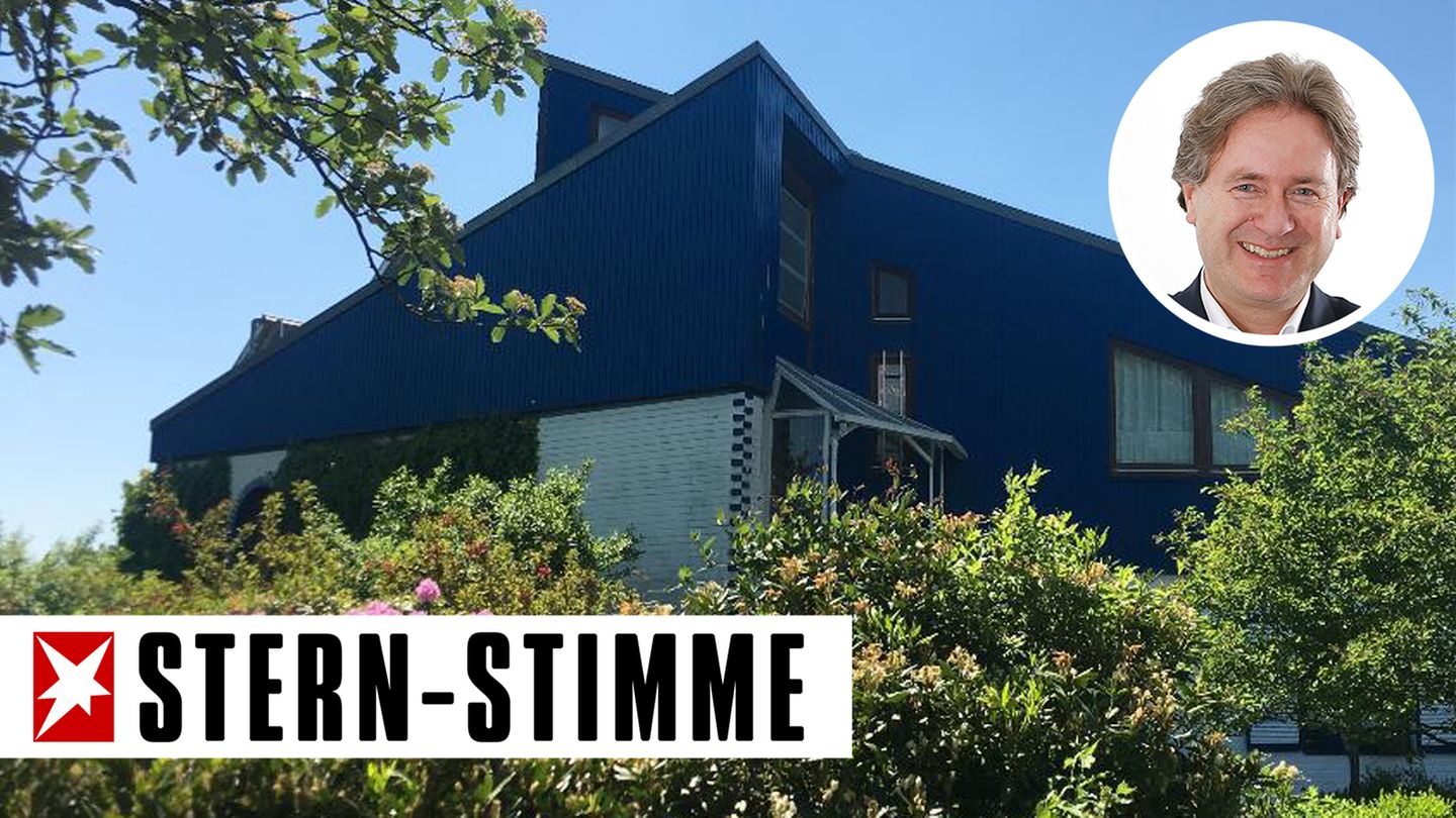 Ein Blick auf sein Elternhaus bescheren Frank Berendt schöne Erinnerungen an seinen Vater und seine Kindheit 