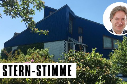 Ein Blick auf sein Elternhaus bescheren Frank Berendt schöne Erinnerungen an seinen Vater und seine Kindheit 