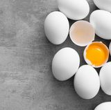 Platz 9: Eier 3.300 Liter pro Kilogramm