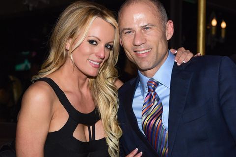 Stormy Daniels und ihr Anwalt Michael Avenatti