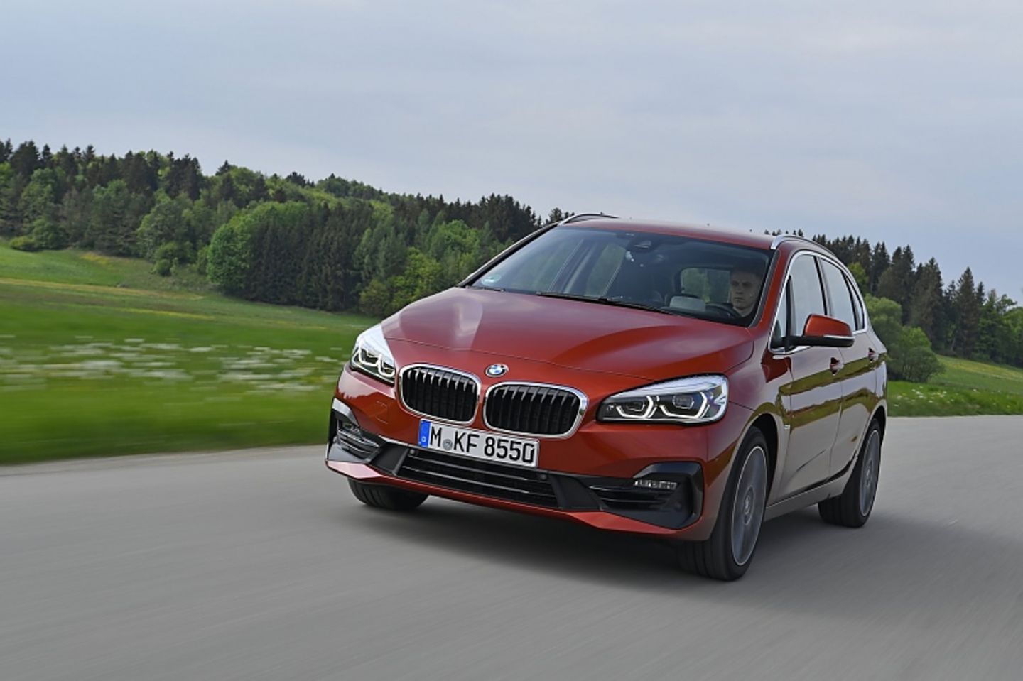 BMW 220d Active Tourer - 214 km/h schnell
