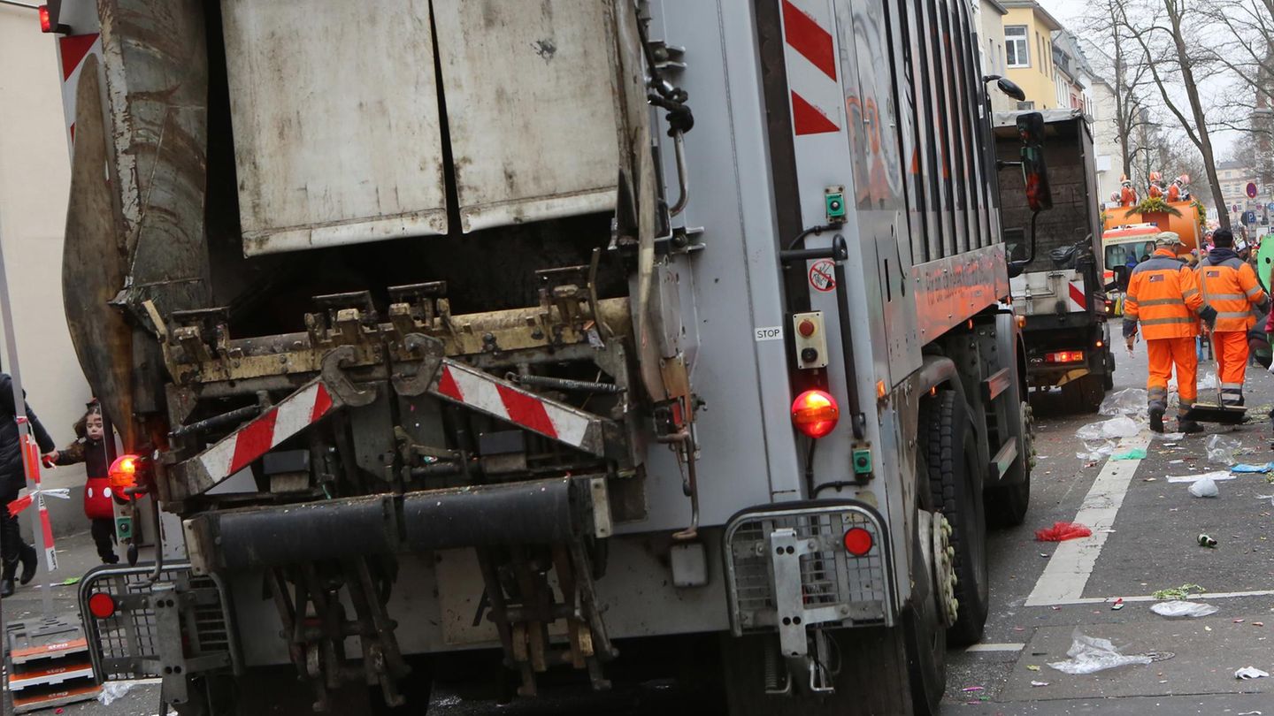 Nachrichten Müllwagen
