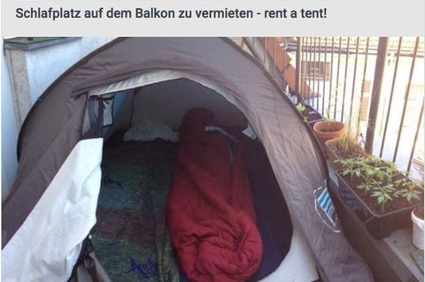 Screenshot einer WG-Anzeige