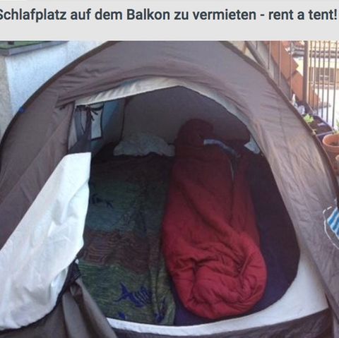 Screenshot einer WG-Anzeige
