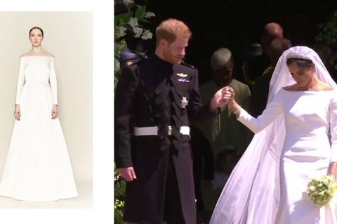 Streit mit Kates Designerin: War Meghan Markles Hochzeitskleid ein Imitat?