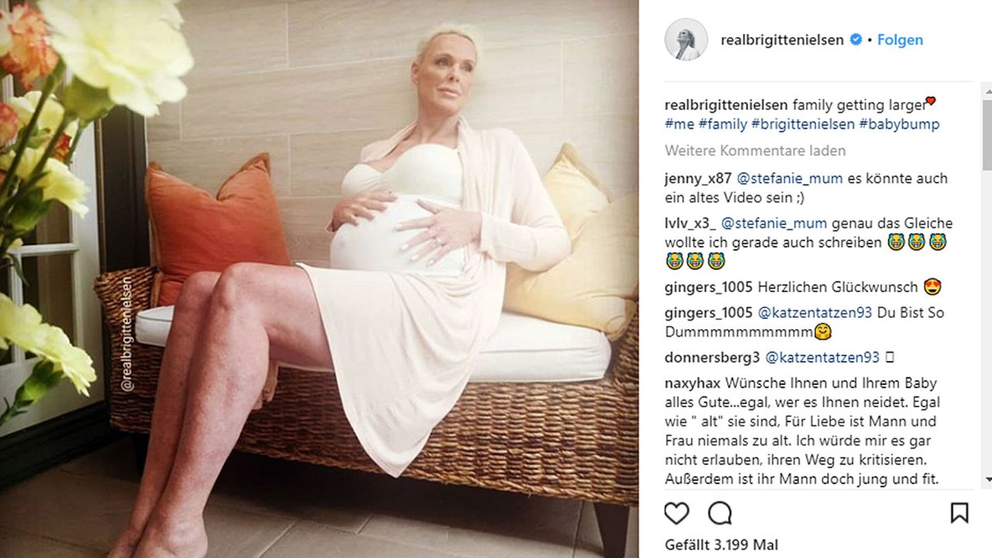 Brigitte Nielsen freut sich mit 54 Jahren auf ihr fünftes Kind