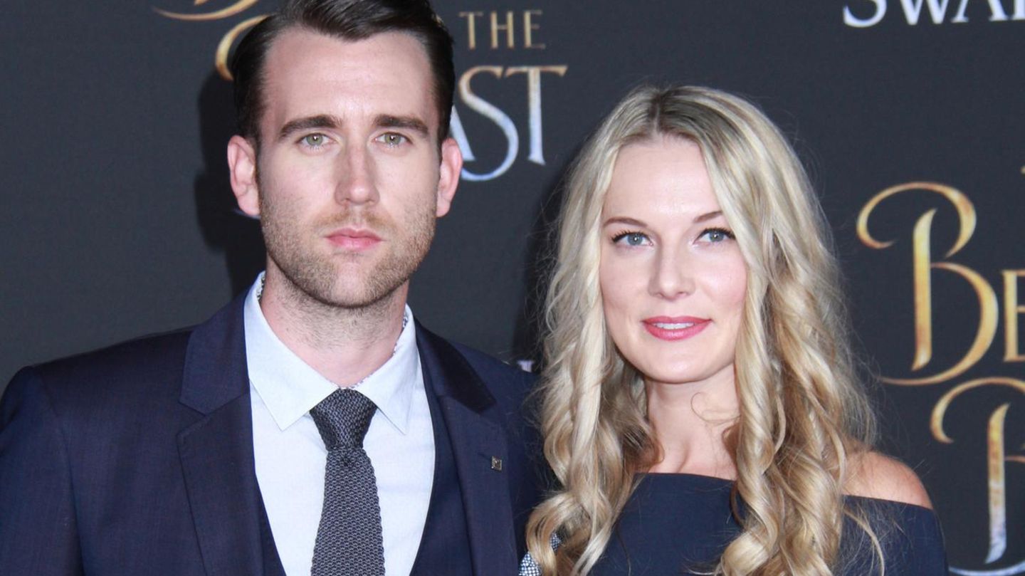 "Harry Potter"-Star Matthew Lewis mit seiner Frau Angela Jones