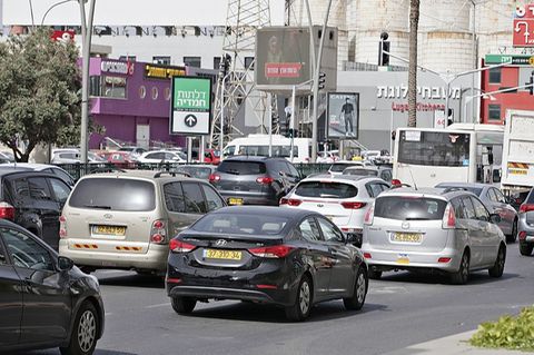 Auf den Straßen von Tel Aviv
