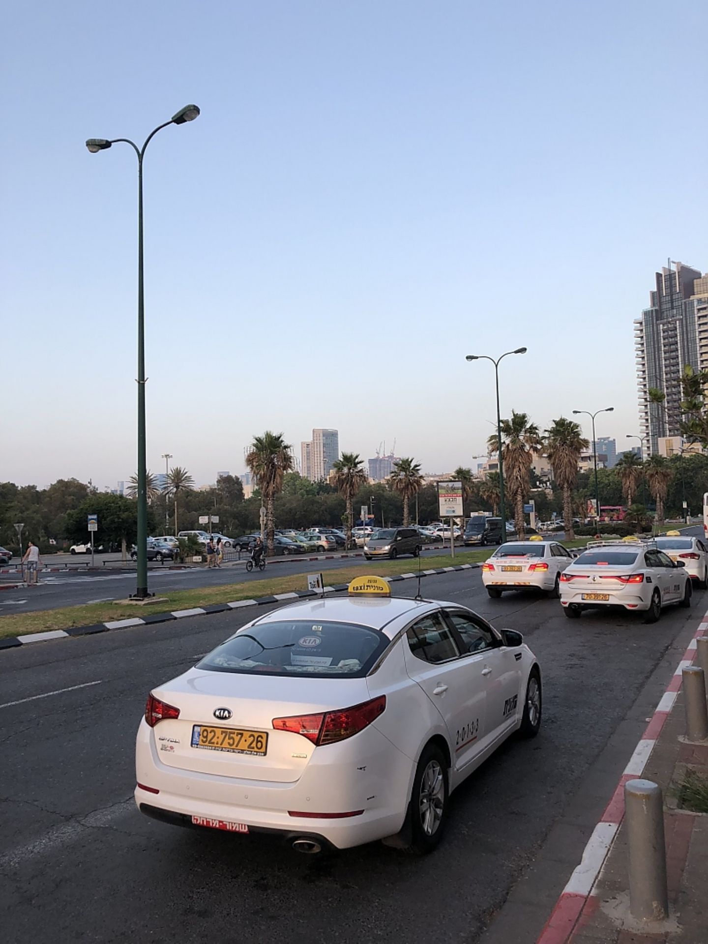 Auf den Straßen von Tel Aviv
