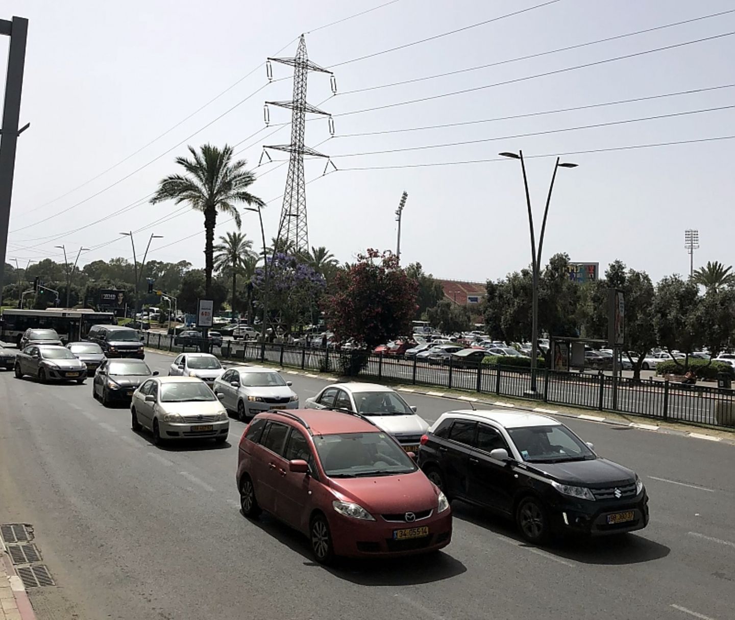 Auf den Straßen von Tel Aviv