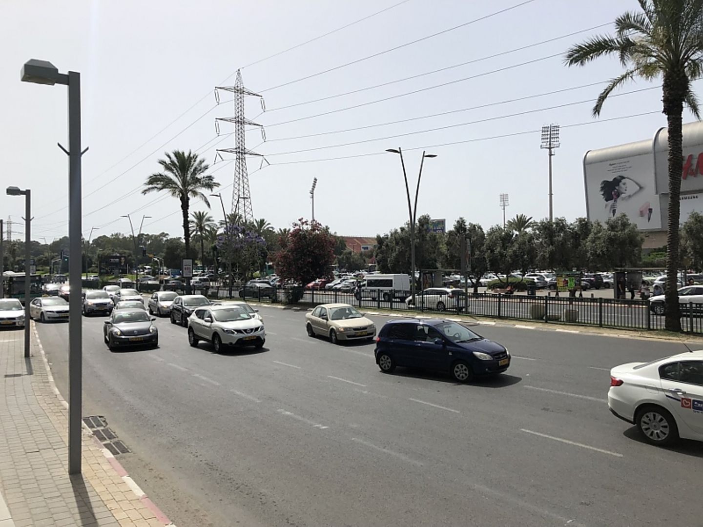 Auf den Straßen von Tel Aviv