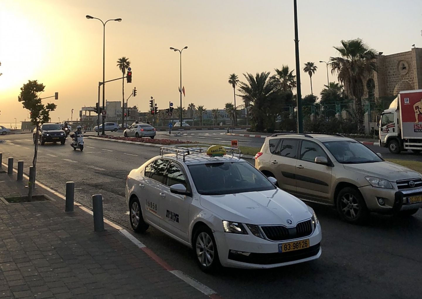 Auf den Straßen von Tel Aviv