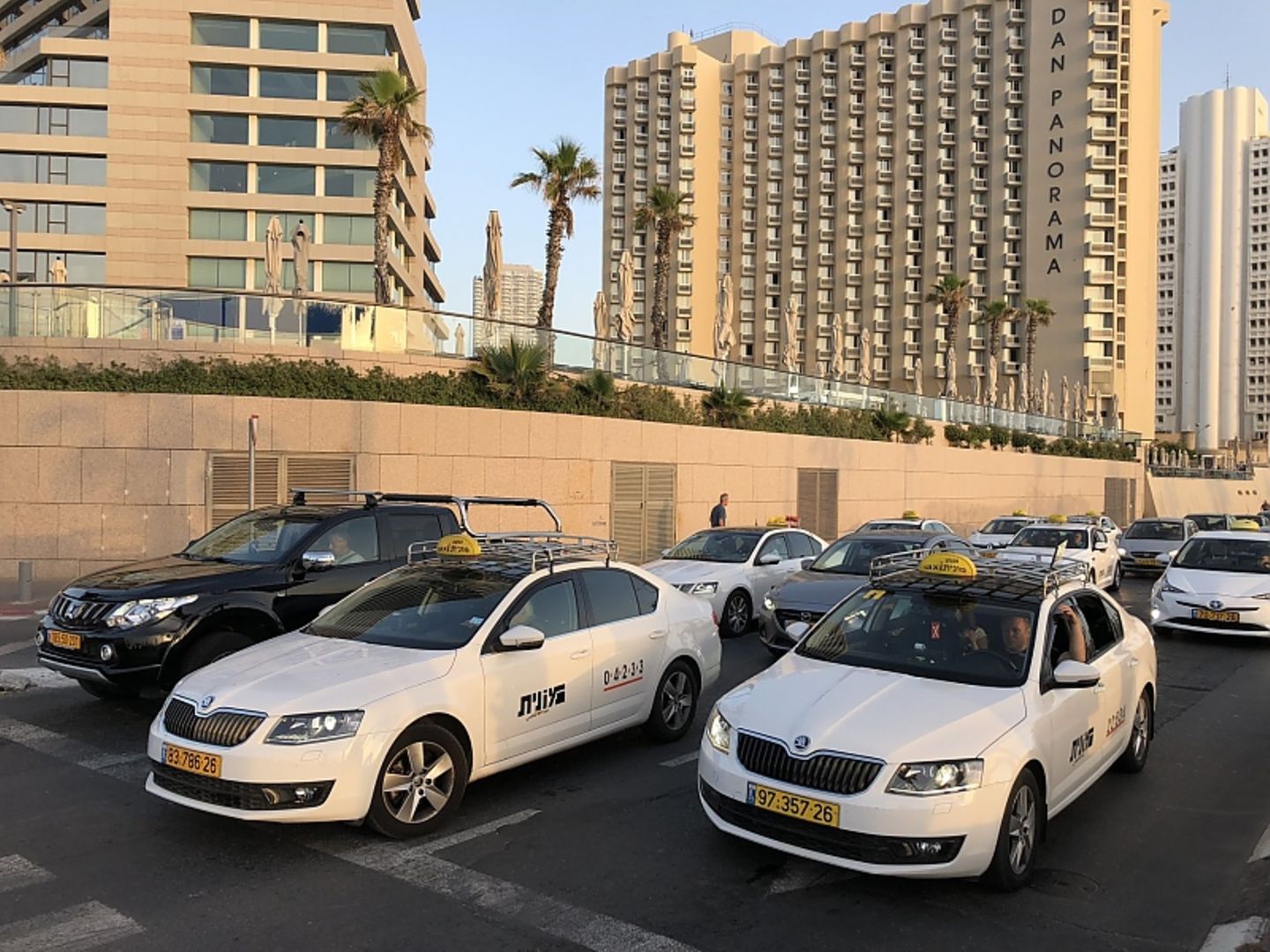 Auf den Straßen von Tel Aviv