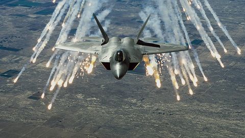 Die Luftüberlegenheit der USA beruht darauf, dass Jets wie die F-22 nicht vom Gegner aufgespürt werden können.