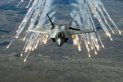Die Luftüberlegenheit der USA beruht darauf, dass Jets wie die F-22 nicht vom Gegner aufgespürt werden können.