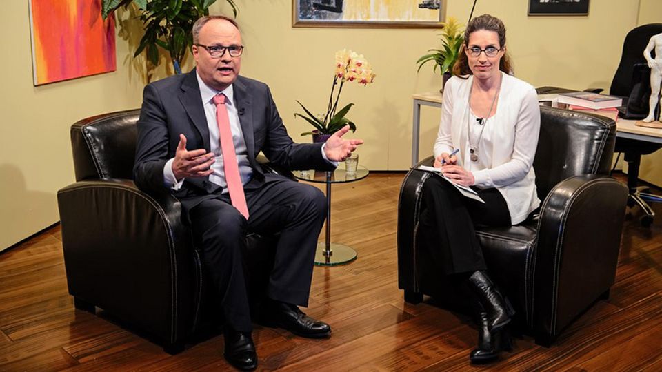 Prayon mit Welke in der "Heute-Show"